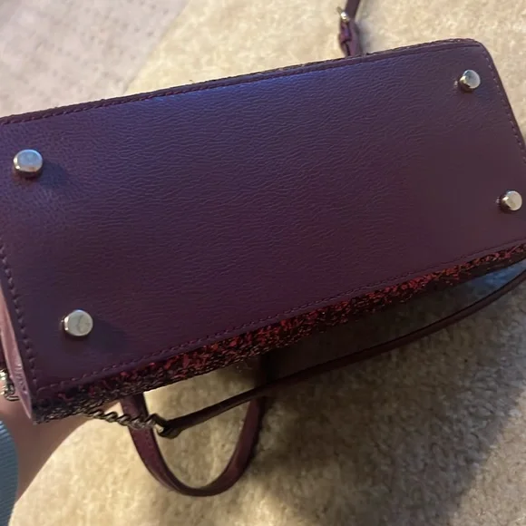 Red Glitter Kate Spade Dome Purse - Picture 6 of 6